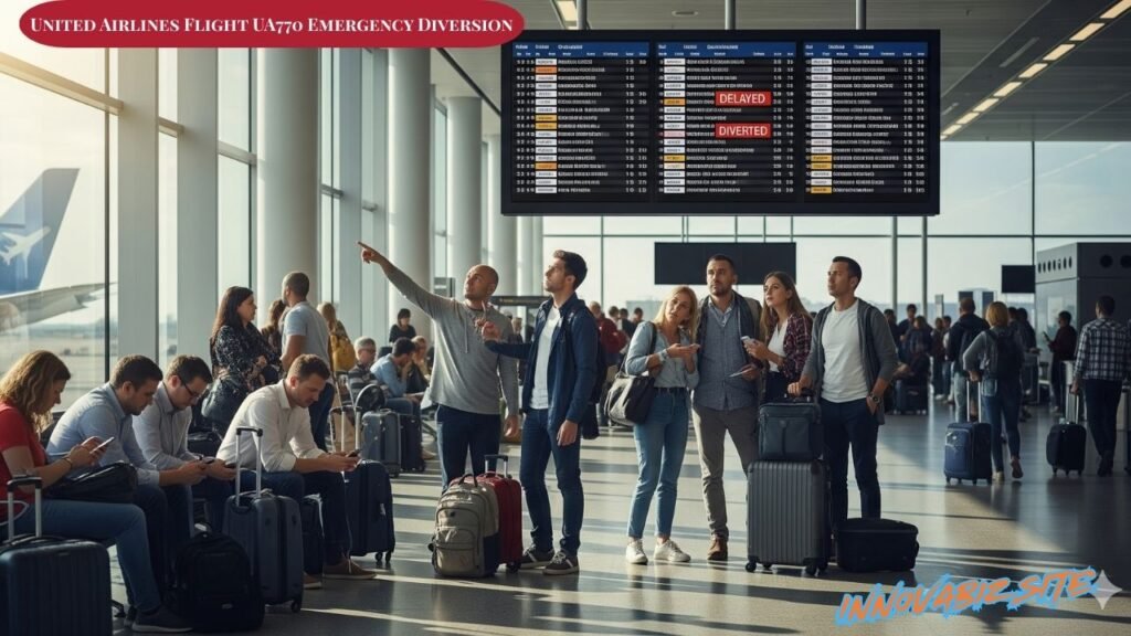 United Airlines Flight UA770 Emergency Diversion