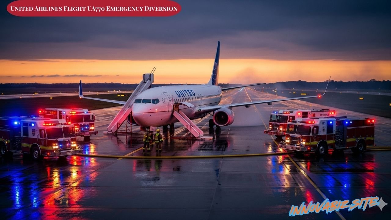 United Airlines Flight UA770 Emergency Diversion